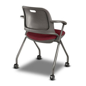 Rear three quarters rendering of the Get Set Chair