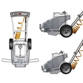 Top and side views of the Anti-Icing Liquid Sprayer showing internal components
