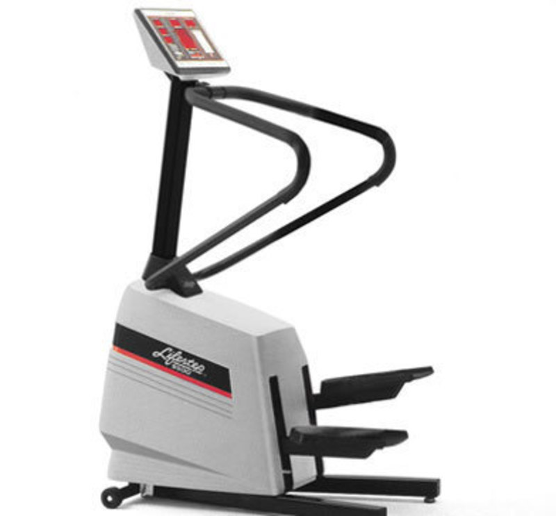 Side view of the final production version of the lifestep stairclimber