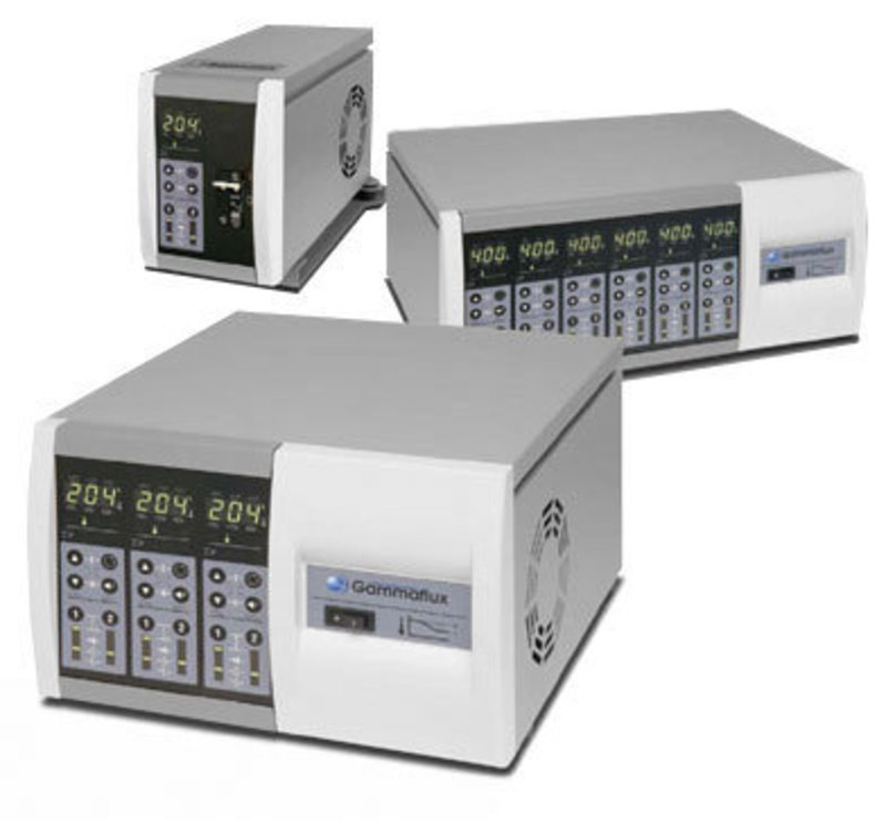 Image showing all three production sizes for the LEC temperature controller