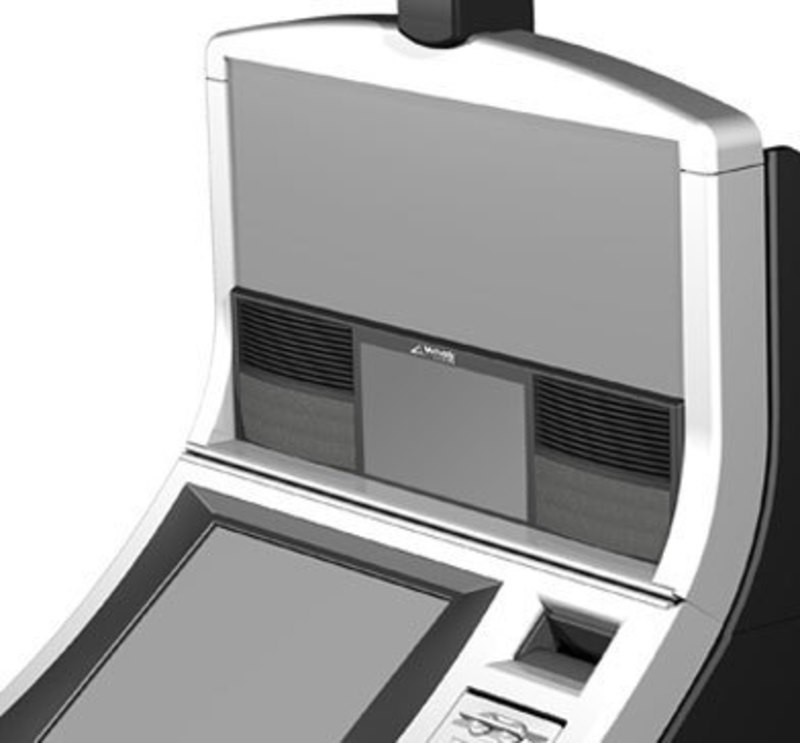 Close up rendering of the graphics and speaker panel