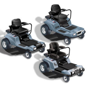 Initial concept renderings of potential design for the ztr4000 riding lawn mower
