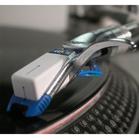 Front view of the production version of the Whitelabel DJ Record Needle