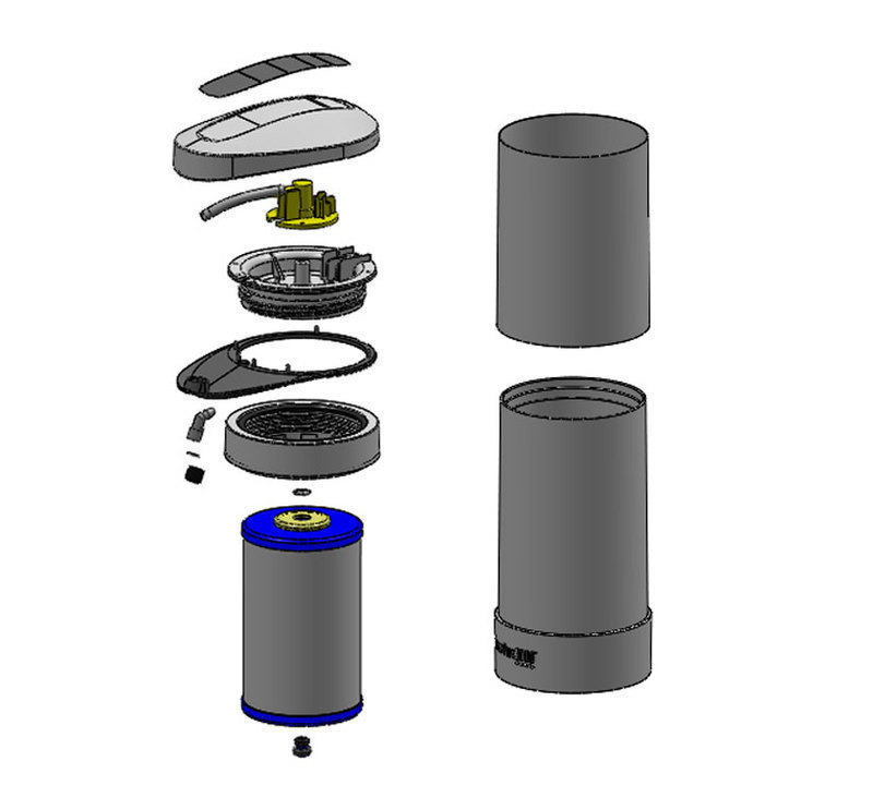 Compatible Water Filter Cartridge For Frescapure Royal Prestige 5000 / 5500