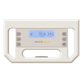 Close up front view rendering of the concept for the DFMT control panel