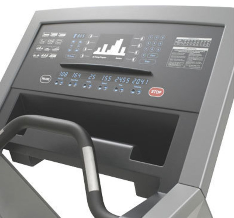 Close up view of the Paramount fitness treadmill