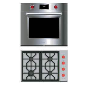 Pro series Wall oven and gas range