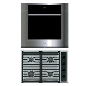 Transitional series wall oven and gas range